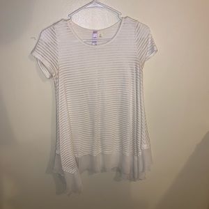 White stripe shirt
